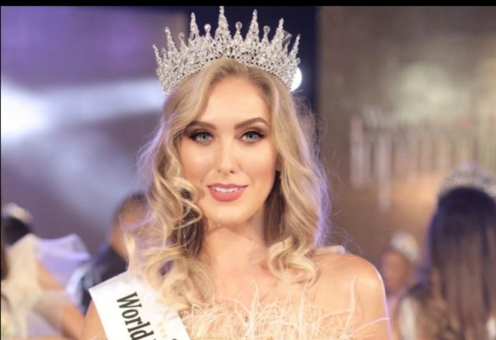 صورة توضيحية - الأوكرانية ديانا كولودا تحصل على لقب وصيفة ثانية ل Miss world news top