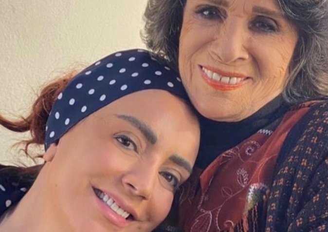 صورة توضيحية - شكران مرتجى برفقة سامية الجزائري حبيبة الملايين والله يطول عمرك