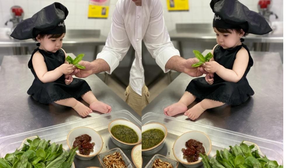 صورة توضيحية - البلوجر الصغيرة سيليا غدار تستعدُّ للمشاركة في مسابقة للطهي
