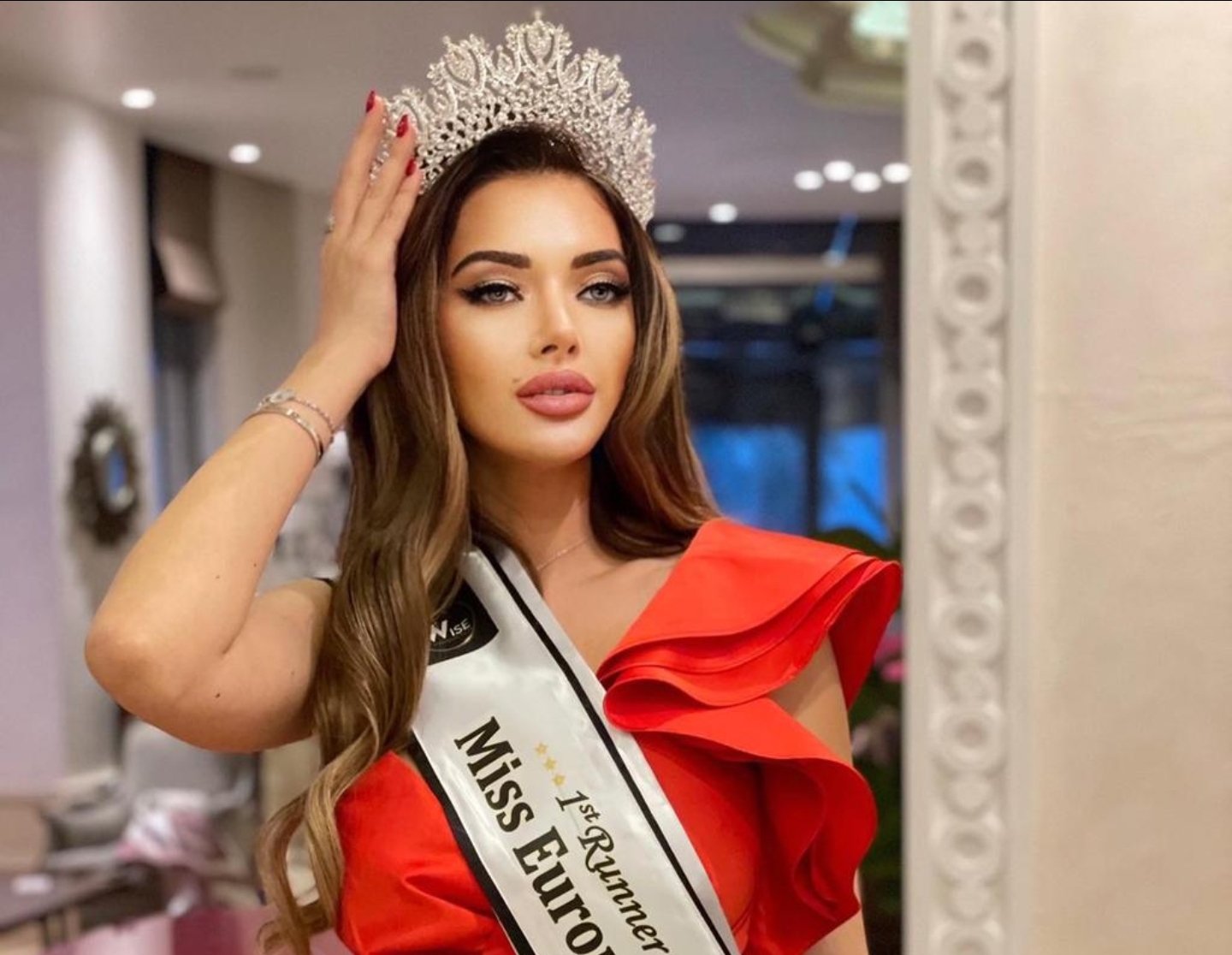 صورة توضيحية - Miss Romania Anna Maria first runner up in miss Europe 2021