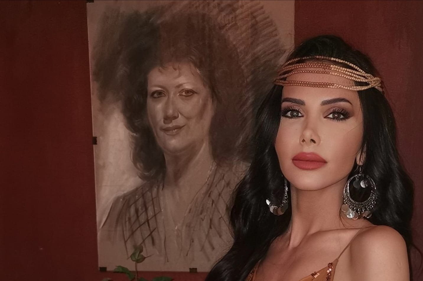 صورة توضيحية - الممثلة مونيانا مقهور تشارك المتابعين ة جديدة من كواليس تصوير الباشا ٣