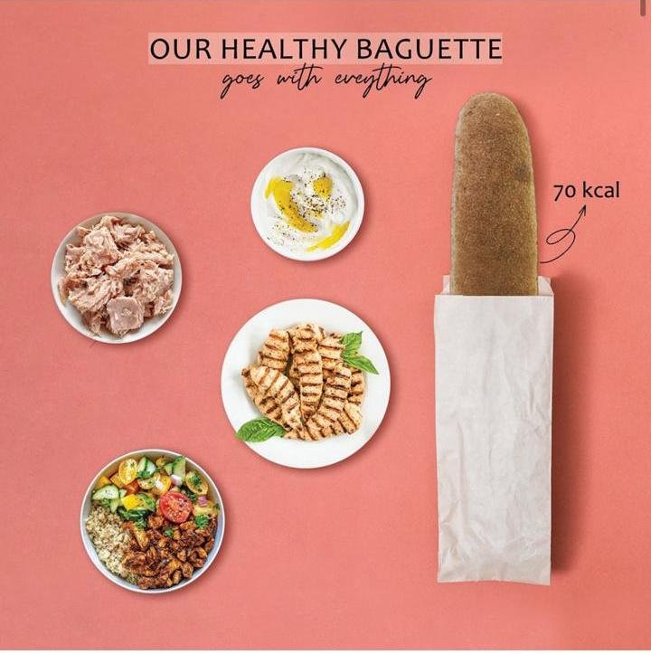 صورة توضيحية - خبز الـ BAGUETTE النباتي من مخبز Belicious Bakes الأشهى والأصح