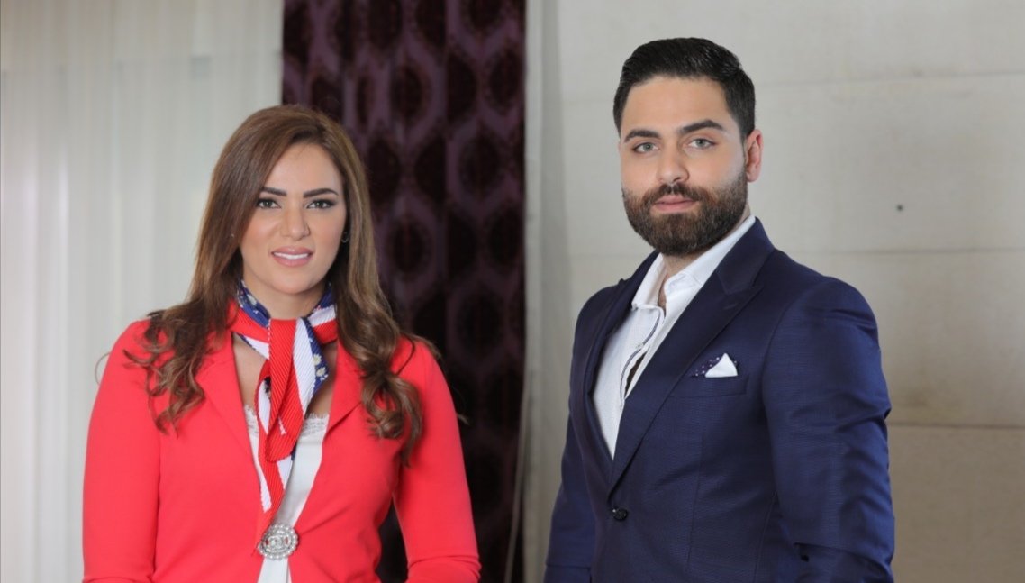 صورة توضيحية - النجم حسين فنيش و نجمة ذا فويس بتول البني في اطلالة ة كليبراجع