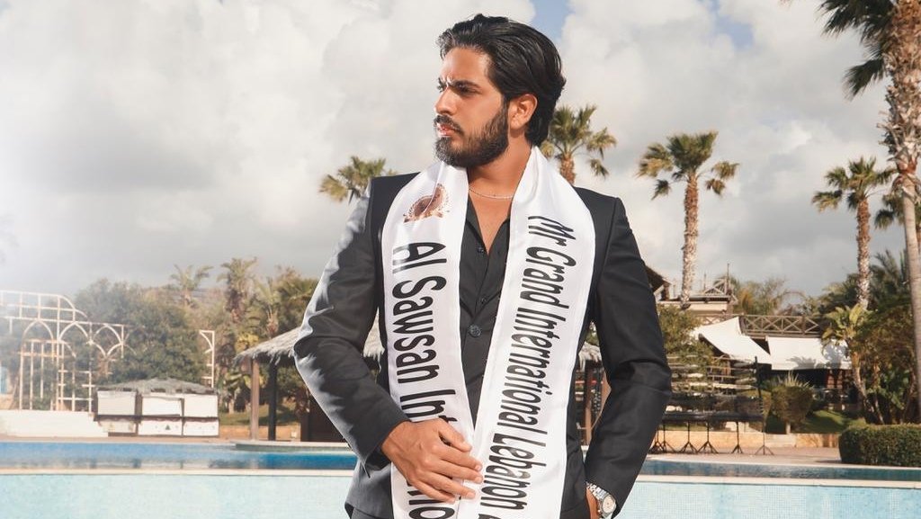صورة توضيحية - عبد حطب يحصل على لقب Mr Grand International Lebanon لعام ٢٠٢١