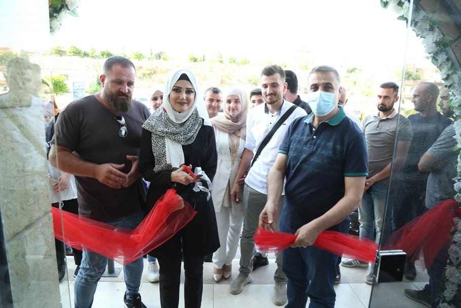 صورة توضيحية - إفتتاح مكتب المهندسة غنوة قاسم شحادة في بلدة معروب .