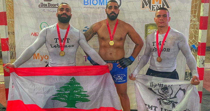 صورة توضيحية - ابطال لبنان في الـMMA يعودون من مصر بـ٣ ذهبيات