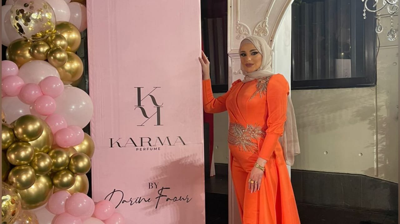 صورة توضيحية - الإنفلونسر دارين فاعور تحتفل بإطلاق عطرها الأول Karma