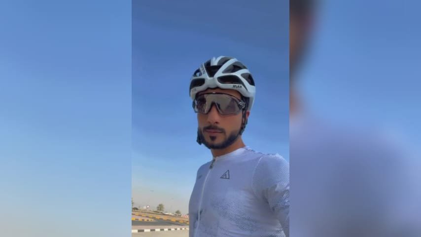 صورة توضيحية - البلوجر الإماراتي حمد ماجد عبدالله و نصائح مهمة لممارسي رياضة الدراجات الهوائية
