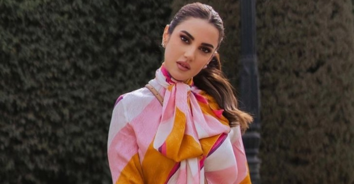 صورة توضيحية - درة التونسية بإطلالة رمضانية حابسة للأنفاس.. شاهدوا عباءتها