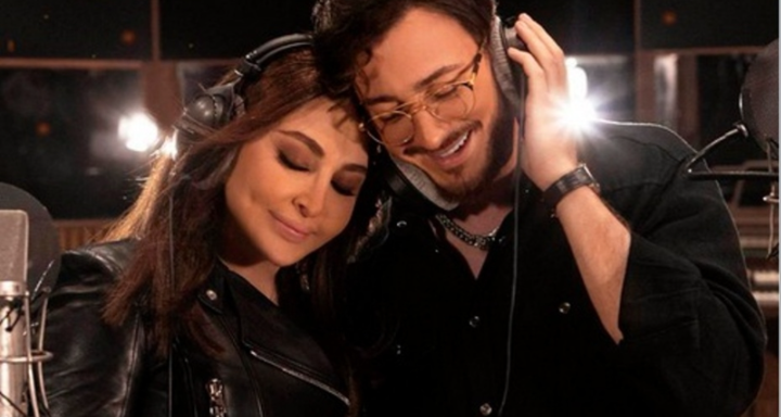 صورة توضيحية - إليسا وسعد لمجرد يزلقان جديدهما من اول دقيقة