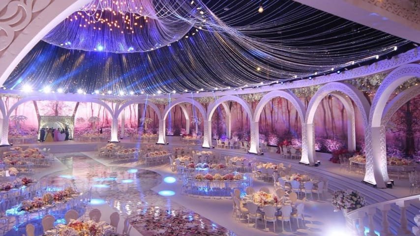 صورة توضيحية - شركة Baz Events.. بصمة واضحة في مجال تنظيم حفلات الزفاف الملكية