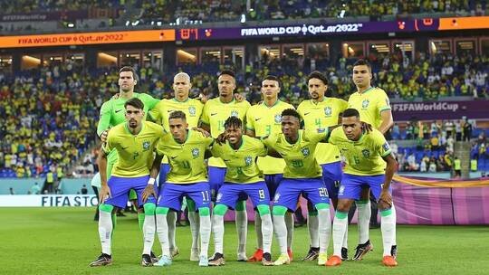 صورة توضيحية - رونالدو يحضر مباراة البرازيل وسويسرا في مونديال قطر 2022..