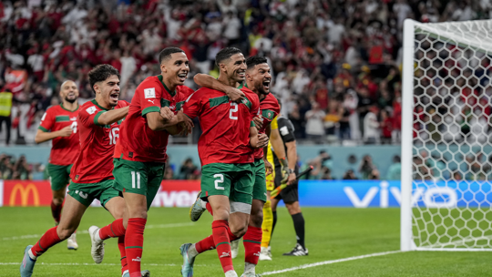 صورة توضيحية - المغرب للمرة الأولى في تاريخه إلى ربع النهائي بتغلبه على إسبانيا