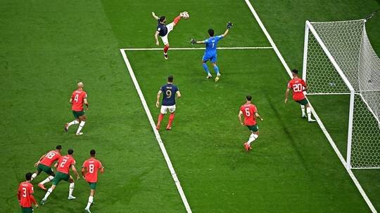 صورة توضيحية - فرنسا تتقدم على المغرب في نصف نهائي كأس العالم